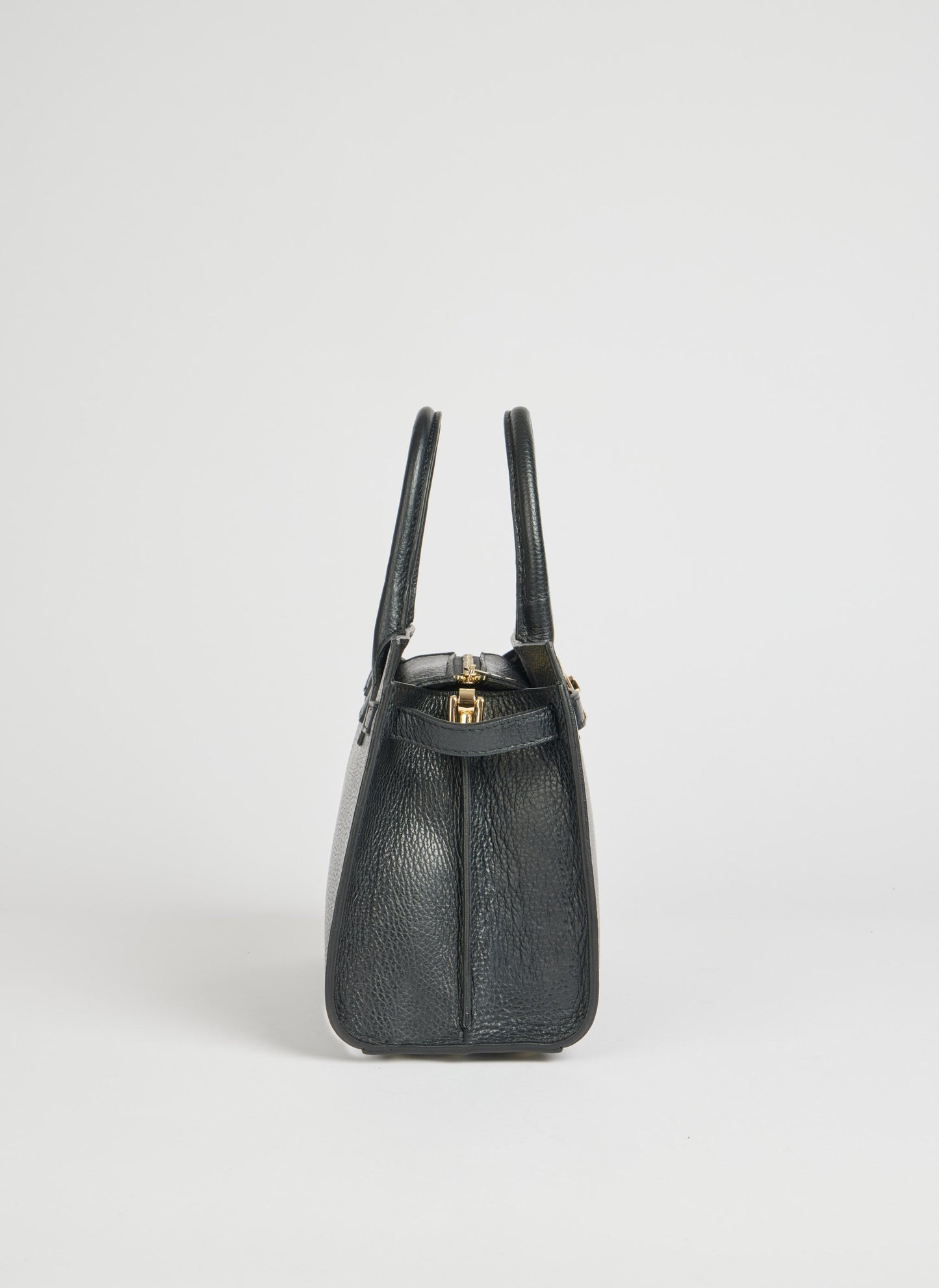 Borsa Grace in pelle Togo Nera